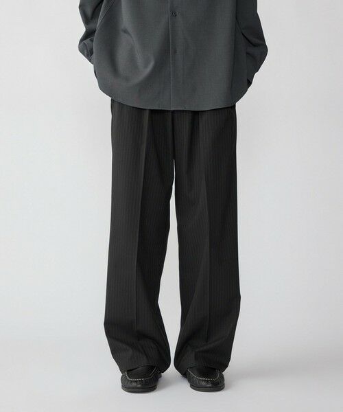 SHIPS / シップス その他パンツ | City Ambient Products: 2タック ワイド スラックス（ダークグレー）
