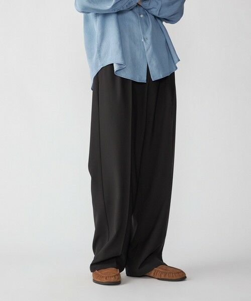 SHIPS / シップス その他パンツ | City Ambient Products: 2タック ワイド スラックス | 詳細24