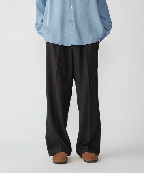 SHIPS / シップス その他パンツ | City Ambient Products: 2タック ワイド スラックス（ブラック）