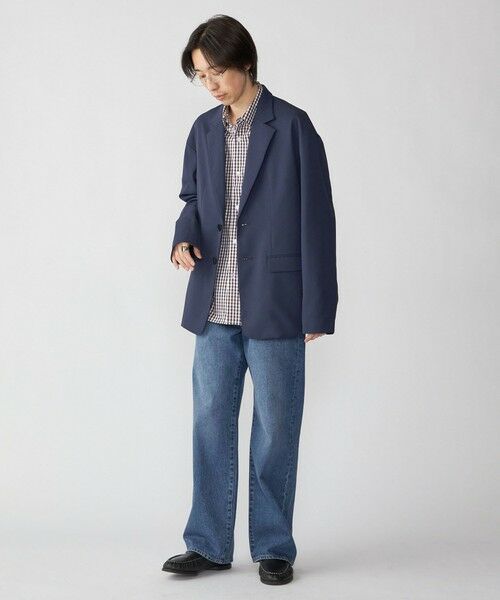 SHIPS / シップス デニムパンツ | City Ambient Products: ワイド ストレート デニム | 詳細8