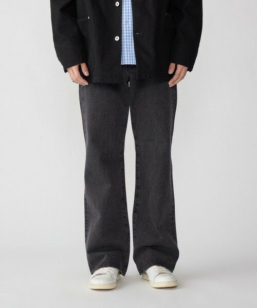 SHIPS / シップス デニムパンツ | City Ambient Products: ブーツカット フレア デニム（ブラック）