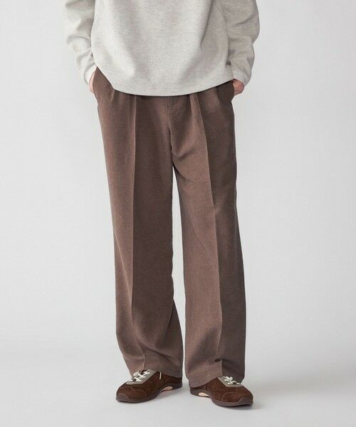 SHIPS / シップス スラックス・ドレスパンツ | City Ambient Products: ドレープ 2タック ワイド スラックス | 詳細2