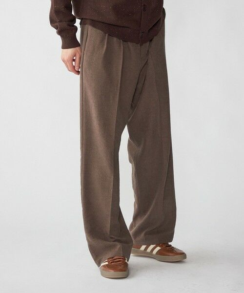 SHIPS / シップス スラックス・ドレスパンツ | City Ambient Products: ドレープ 2タック ワイド スラックス | 詳細11