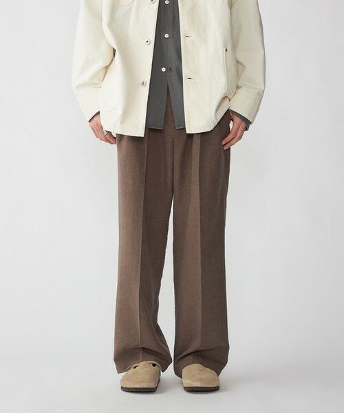 SHIPS / シップス スラックス・ドレスパンツ | City Ambient Products: ドレープ 2タック ワイド スラックス | 詳細14