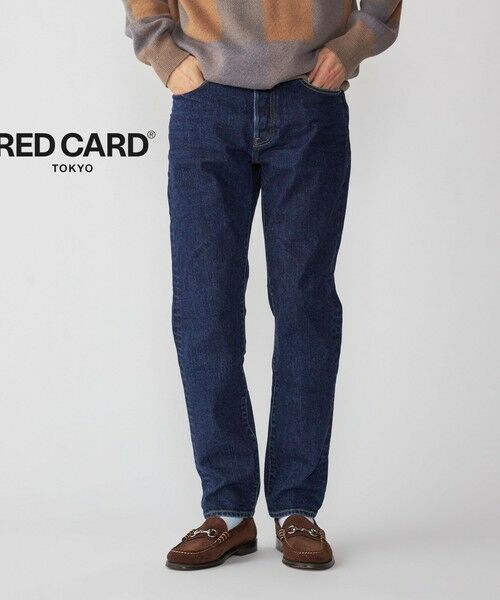 SHIPS / シップス デニムパンツ | 【SHIPS別注】RED CARD: RHYTHM SP クリーン ウォッシュ（ネイビー）