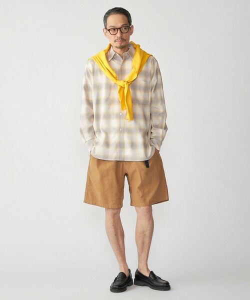 SHIPS / シップス ショート・ハーフ・半端丈パンツ | 【SHIPS別注】Gramicci: コットンリネン ショーツ | 詳細14