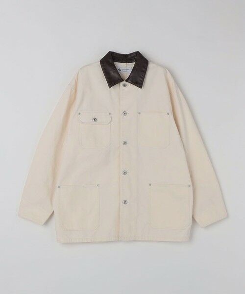 SHIPS / シップス その他アウター | City Ambient Products: オーバーサイズ カバーオール ワーク ジャケット（アイボリー）