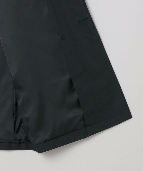 SHIPS / シップス ステンカラーコート | SHIPS: VENTILE(R) コットン ネイビー ステンカラー コート | 詳細10