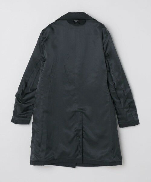 SHIPS / シップス ステンカラーコート | SHIPS: VENTILE(R) コットン ネイビー ステンカラー コート | 詳細5