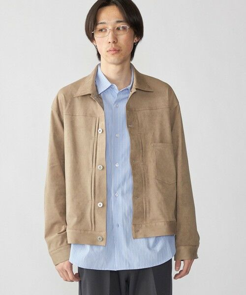 SHIPS / シップス その他アウター | City Ambient Products: テック フェイクスエード(ポリエステル) G-JACKET | 詳細9