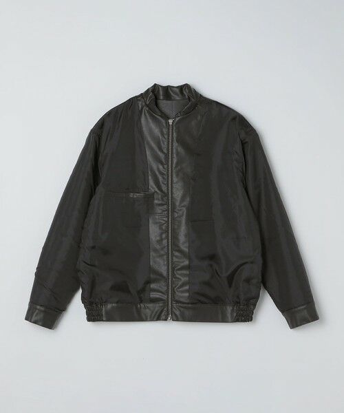 SHIPS / シップス レザーブルゾン・ジャケット | City Ambient Products: 合成皮革 ジップ ブルゾン | 詳細17