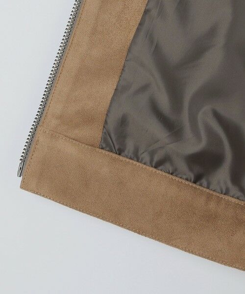 SHIPS / シップス その他アウター | City Ambient Products: フェイクスエード(ポリエステル) ジップ ブルゾン | 詳細6
