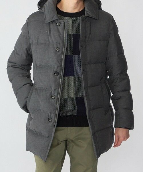 SHIPS / シップス ダウンジャケット・ベスト | SHIPS: TR ダウン ピーコート（チャコールグレー）