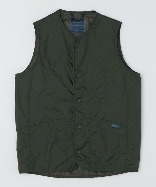 SHIPS / シップス ダウンジャケット・ベスト | LAVENHAM: UNWADDED THORNHAM（オリーブ）