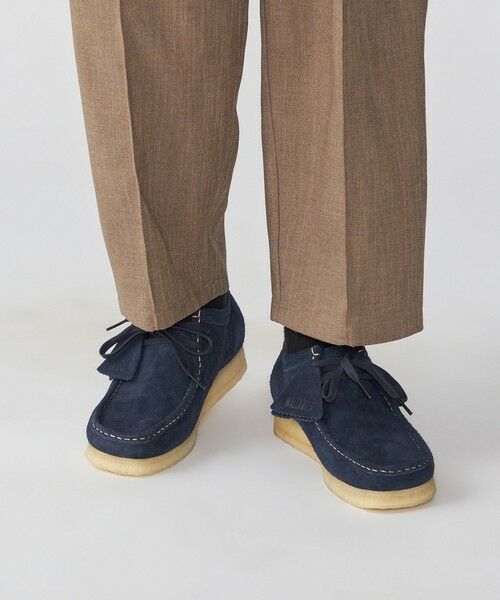 SHIPS / シップス ブーツ（ショート丈） | 【SHIPS EXCLUSIVE】CLARKS: WALLABEE SUEDE NAVY | 詳細1