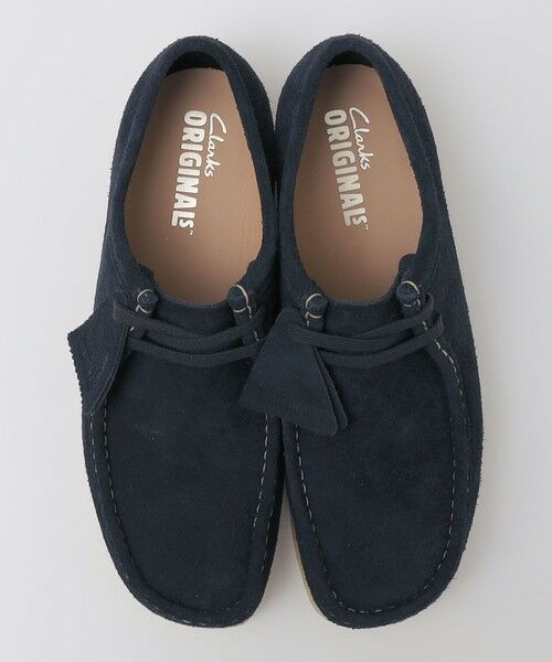 SHIPS / シップス ブーツ（ショート丈） | 【SHIPS EXCLUSIVE】CLARKS: WALLABEE SUEDE NAVY | 詳細5