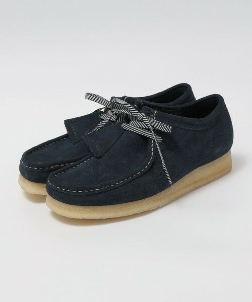 SHIPS / シップス ブーツ（ショート丈） | 【SHIPS EXCLUSIVE】CLARKS: WALLABEE SUEDE NAVY | 詳細7