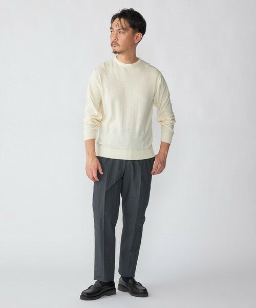 SHIPS / シップス ニット・セーター | SHIPS: 14ゲージ アムンゼン クルーネック ロングスリーブ ニット | 詳細1