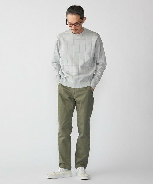 SHIPS / シップス ニット・セーター | SHIPS:〈手洗い可能〉アモッサ ブロックリンクス ロングスリーブ | 詳細5