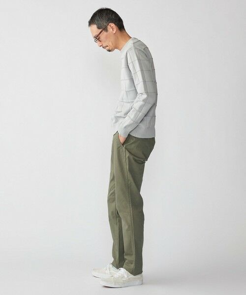 SHIPS / シップス ニット・セーター | SHIPS:〈手洗い可能〉アモッサ ブロックリンクス ロングスリーブ | 詳細6