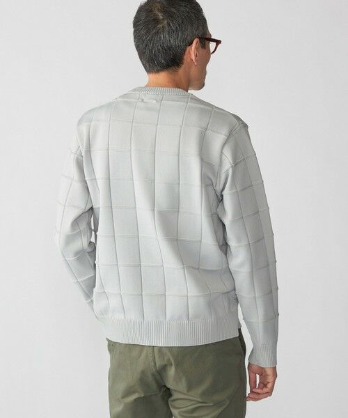 SHIPS / シップス ニット・セーター | SHIPS:〈手洗い可能〉アモッサ ブロックリンクス ロングスリーブ | 詳細10