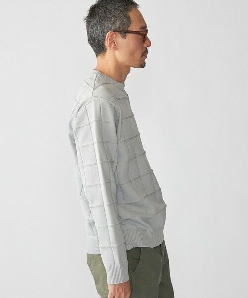 SHIPS / シップス ニット・セーター | SHIPS:〈手洗い可能〉アモッサ ブロックリンクス ロングスリーブ | 詳細11