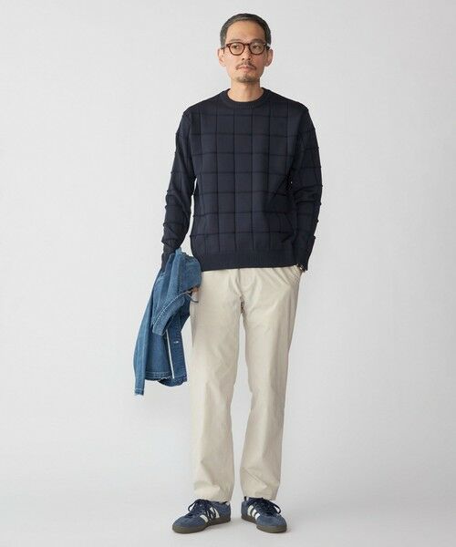 SHIPS / シップス ニット・セーター | SHIPS:〈手洗い可能〉アモッサ ブロックリンクス ロングスリーブ | 詳細14