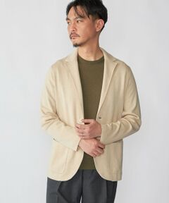 SHIPS / シップス テーラードジャケット | 【SHIPS別注】FLY3: コットン ニット ジャケット