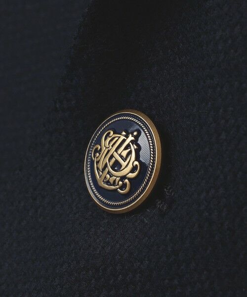 SHIPS / シップス テーラードジャケット | SHIPS: Dipray メタルボタン ホップサック ジャケット | 詳細10