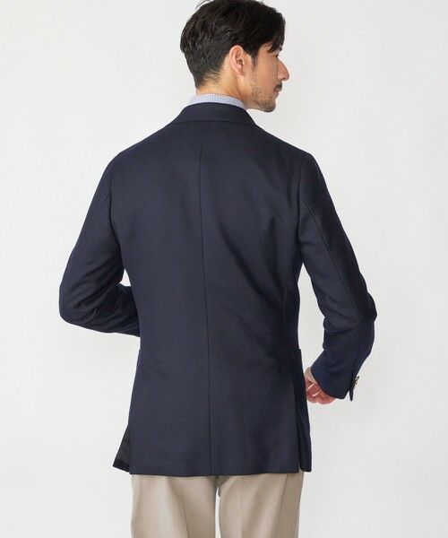 SHIPS / シップス テーラードジャケット | SHIPS: Dipray メタルボタン ホップサック ジャケット | 詳細2