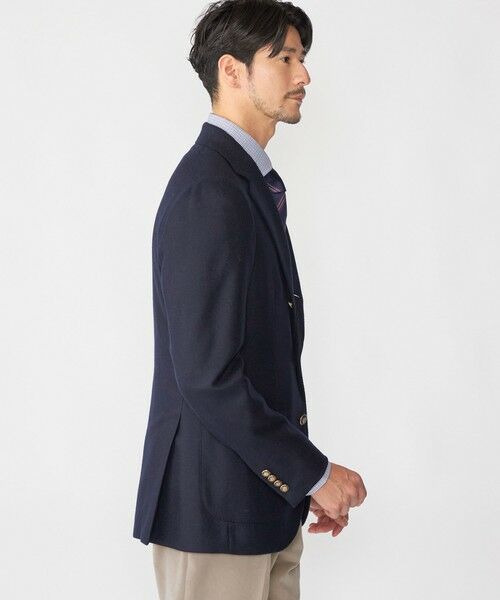 SHIPS / シップス テーラードジャケット | SHIPS: Dipray メタルボタン ホップサック ジャケット | 詳細3