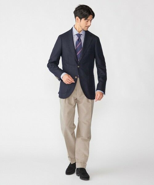 SHIPS / シップス テーラードジャケット | SHIPS: Dipray メタルボタン ホップサック ジャケット | 詳細4