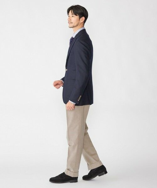 SHIPS / シップス テーラードジャケット | SHIPS: Dipray メタルボタン ホップサック ジャケット | 詳細5