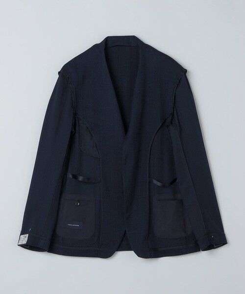 SHIPS / シップス テーラードジャケット | TAGLIATORE: ウール レーヨン ヘリンボーン ジャケット | 詳細2