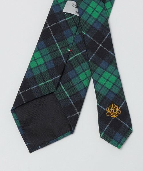 SHIPS / シップス ネクタイ | 【SHIPS別注】Stefano Cau: タータン エンブレム ネクタイ | 詳細3