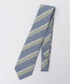 SHIPS / シップス ネクタイ | Errico Formicola: メランジ ヘアライン ストライプ ネクタイ