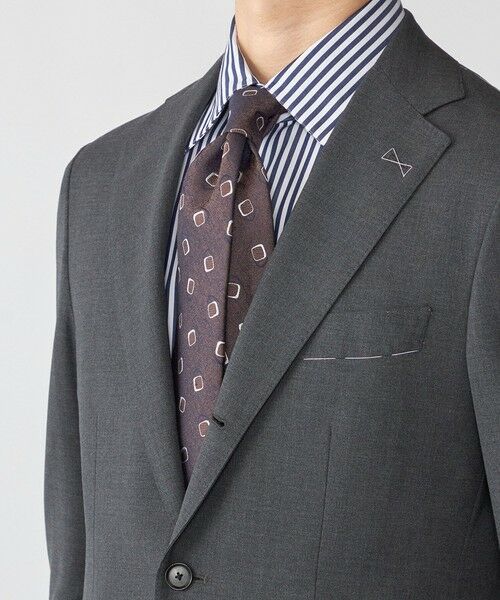 SHIPS / シップス ネクタイ | Errico Formicola: メランジ スナゴ コモン ネクタイ | 詳細1