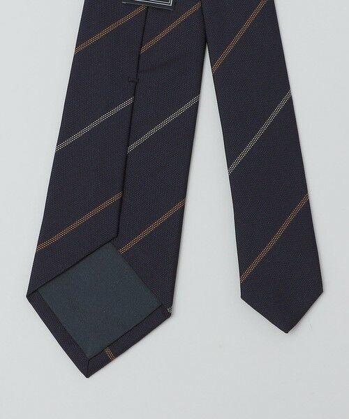 SHIPS / シップス ネクタイ | SHIPS: シルク バスケット ストライプ ネクタイ | 詳細1