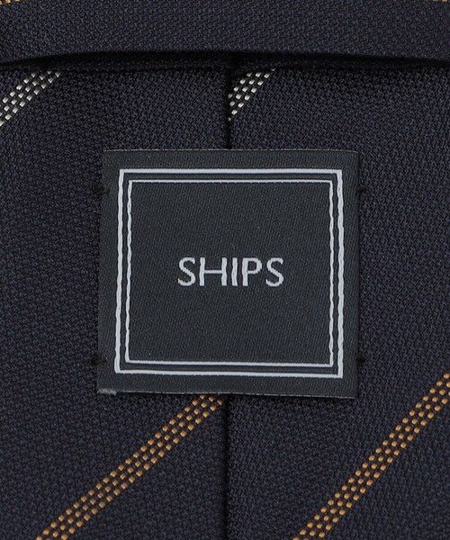 SHIPS / シップス ネクタイ | SHIPS: シルク バスケット ストライプ ネクタイ | 詳細2