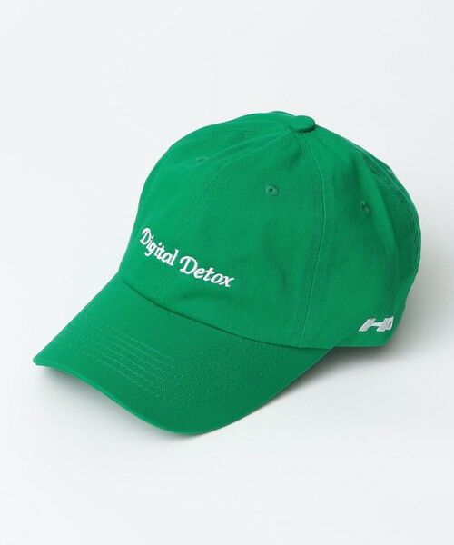 SHIPS / シップス キャップ | 【SHIPS別注】HOHO COCO: DIGITAL DETOX（グリーン）