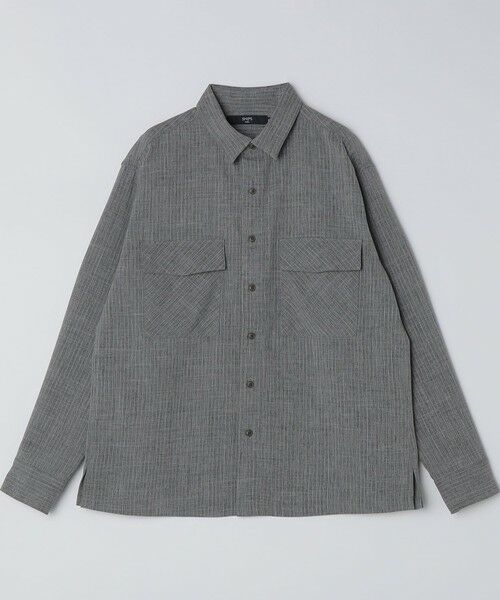 SHIPS / シップス シャツ・ブラウス | SHIPS Colors:〈吸水速乾・洗濯機可能〉ウーリー ボックス シャツ | 詳細1