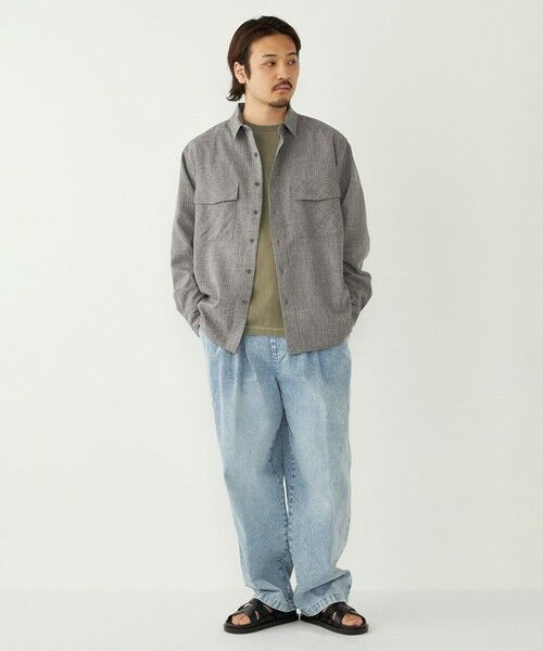 SHIPS / シップス シャツ・ブラウス | SHIPS Colors:〈吸水速乾・洗濯機可能〉ウーリー ボックス シャツ | 詳細3