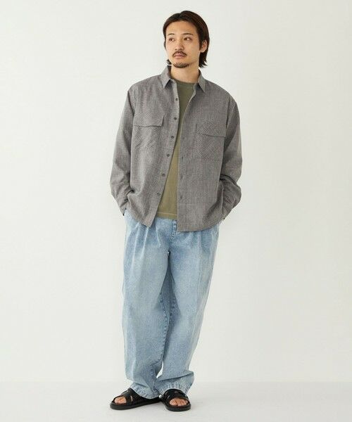 SHIPS / シップス シャツ・ブラウス | SHIPS Colors:〈吸水速乾・洗濯機可能〉ウーリー ボックス シャツ | 詳細6