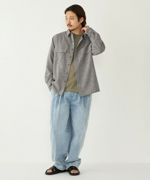 SHIPS / シップス シャツ・ブラウス | SHIPS Colors:〈吸水速乾・洗濯機可能〉ウーリー ボックス シャツ | 詳細7