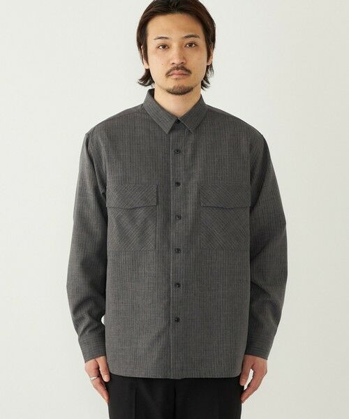 SHIPS / シップス シャツ・ブラウス | SHIPS Colors:〈吸水速乾・洗濯機可能〉ウーリー ボックス シャツ | 詳細16