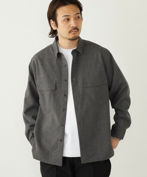 SHIPS / シップス シャツ・ブラウス | SHIPS Colors:〈吸水速乾・洗濯機可能〉ウーリー ボックス シャツ | 詳細22