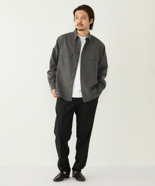 SHIPS / シップス シャツ・ブラウス | SHIPS Colors:〈吸水速乾・洗濯機可能〉ウーリー ボックス シャツ | 詳細24