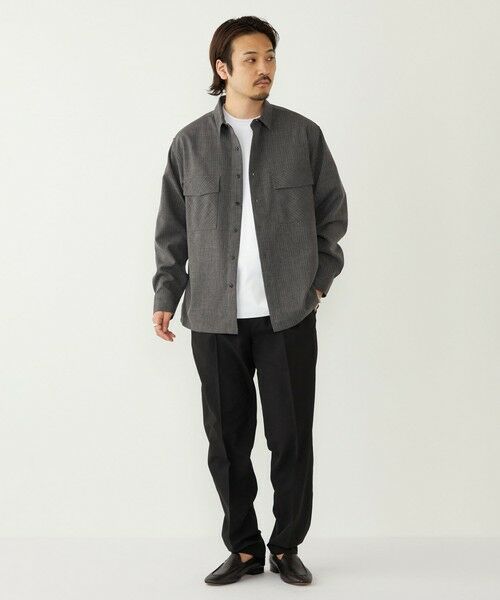 SHIPS / シップス シャツ・ブラウス | SHIPS Colors:〈吸水速乾・洗濯機可能〉ウーリー ボックス シャツ | 詳細25