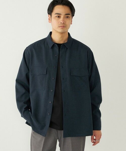 SHIPS / シップス シャツ・ブラウス | SHIPS Colors:〈吸水速乾・洗濯機可能〉ウーリー ボックス シャツ | 詳細29