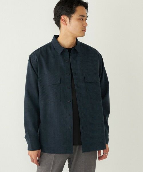 SHIPS / シップス シャツ・ブラウス | SHIPS Colors:〈吸水速乾・洗濯機可能〉ウーリー ボックス シャツ | 詳細30